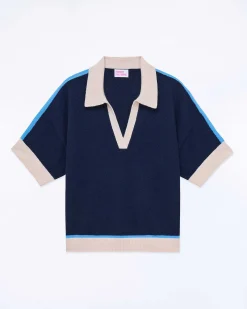 Pull Col Polo Manches Courtes*FROM FUTURE Clearance