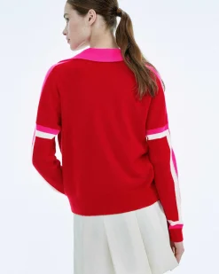 Pull Col Polo Tricolore*FROM FUTURE Online