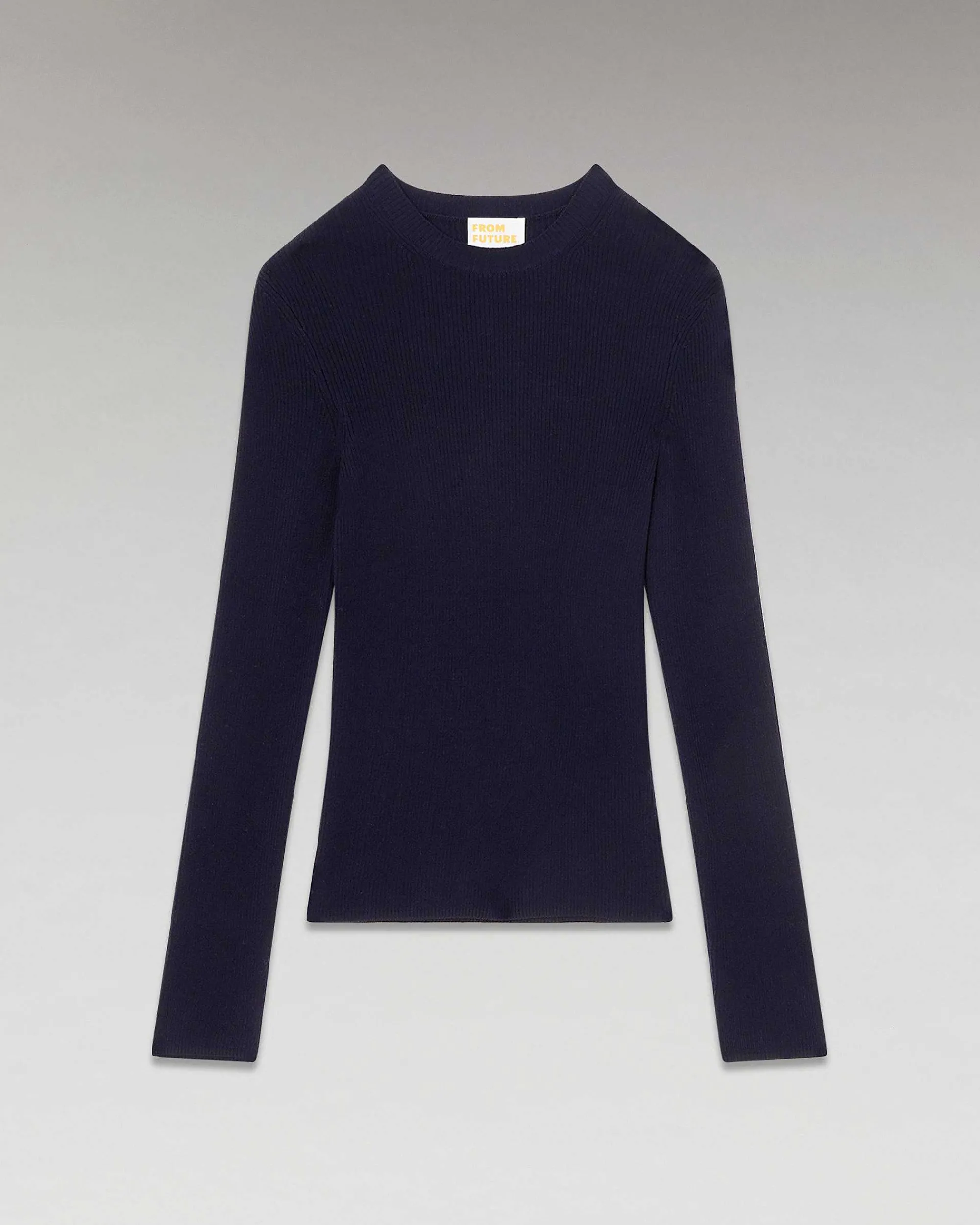 Pull Col Rond A Cotes*FROM FUTURE Online