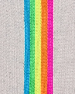 Pull Col Rond Bande Multicolore Aux Manches*FROM FUTURE Outlet