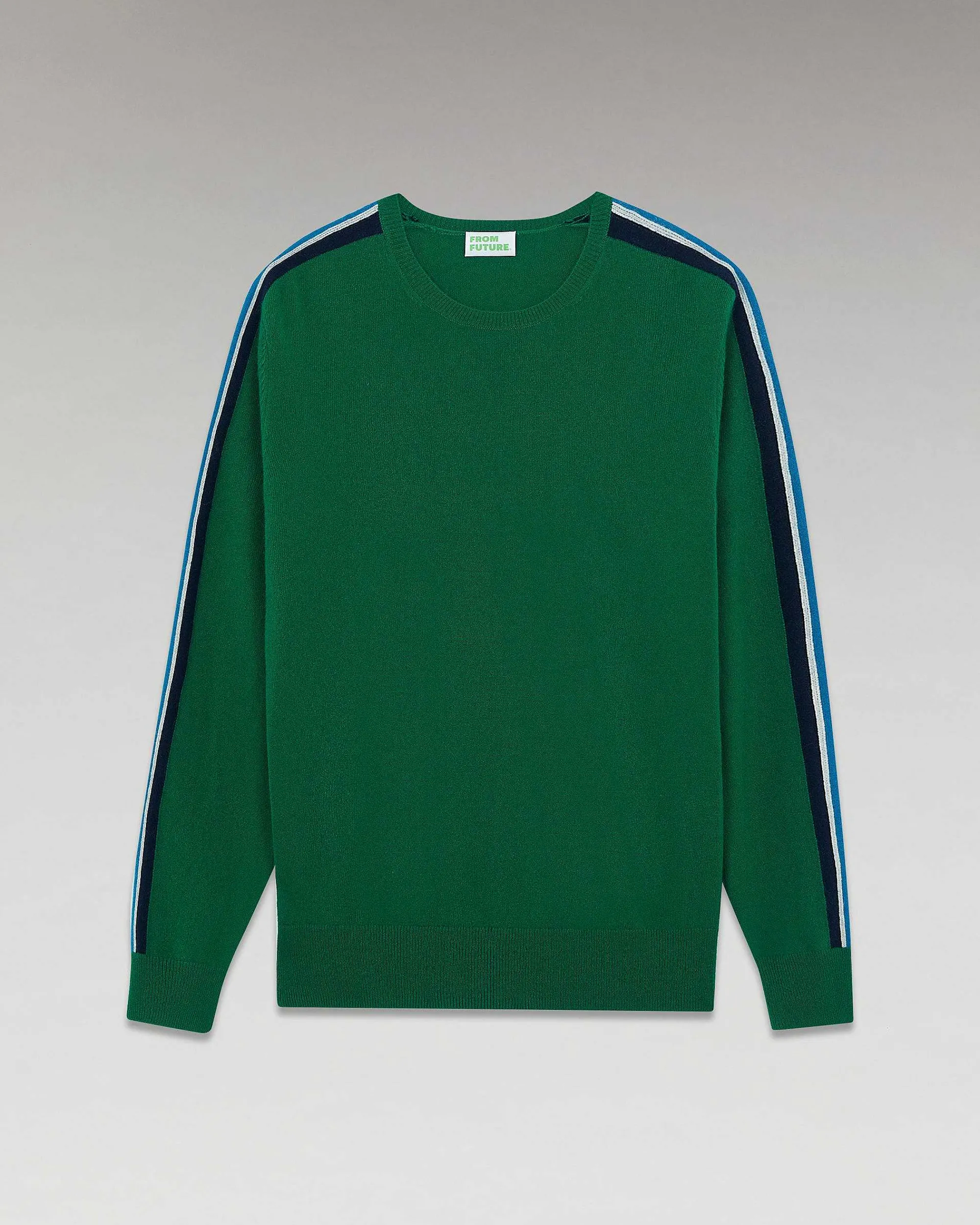 Pull Col Rond Bandes*FROM FUTURE New