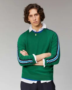 Pull Col Rond Bandes*FROM FUTURE