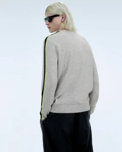 Pull Col Rond Bandes*FROM FUTURE New