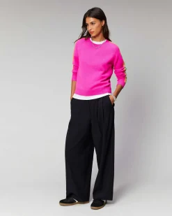 Pull Col Rond Bandes Manches Multicolore*FROM FUTURE Outlet