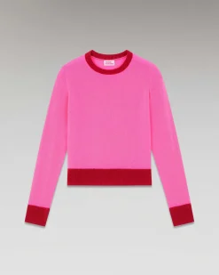 Pull Col Rond Bicolore Leger*FROM FUTURE