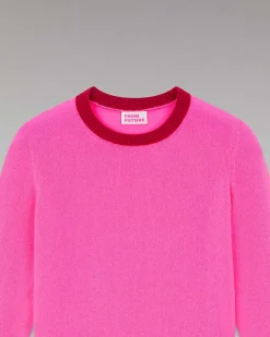 Pull Col Rond Bicolore Leger*FROM FUTURE New