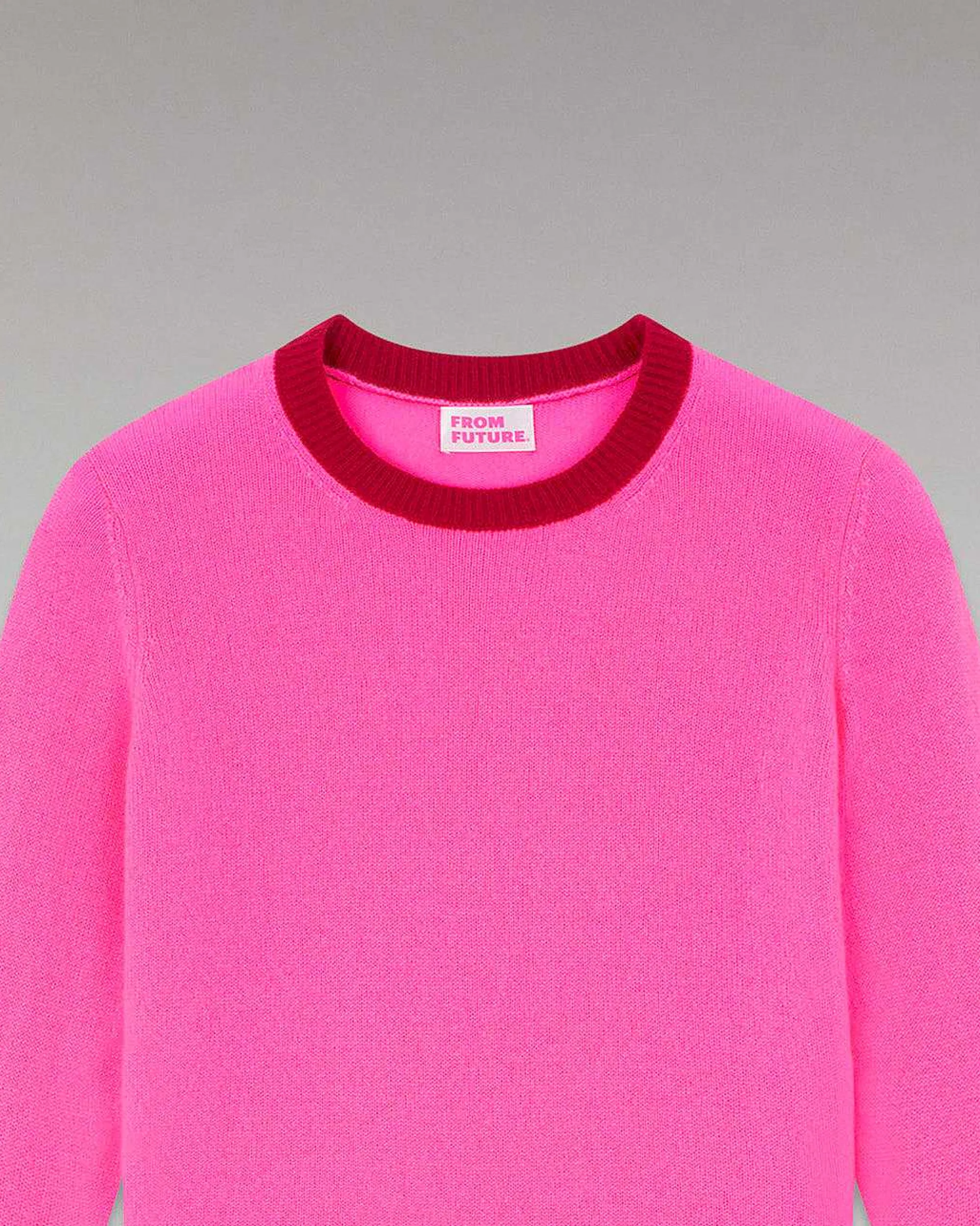 Pull Col Rond Bicolore Leger*FROM FUTURE New