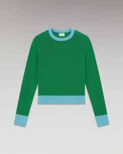 Pull Col Rond Bicolore Leger*FROM FUTURE Sale