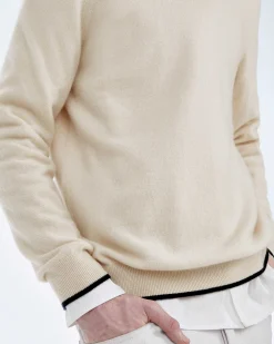 Pull Col Rond Bord Contraste*FROM FUTURE Hot