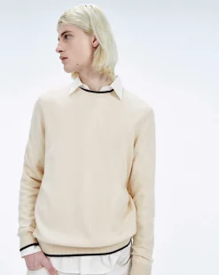 Pull Col Rond Bord Contraste*FROM FUTURE Hot