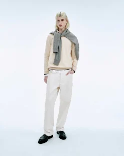 Pull Col Rond Bord Contraste*FROM FUTURE New