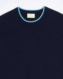 Pull Col Rond Bord Contraste*FROM FUTURE New