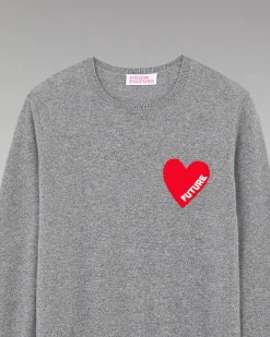 Pull Col Rond Coeur*FROM FUTURE Hot