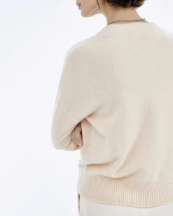 Pull Col Rond Coeur Brode*FROM FUTURE Discount