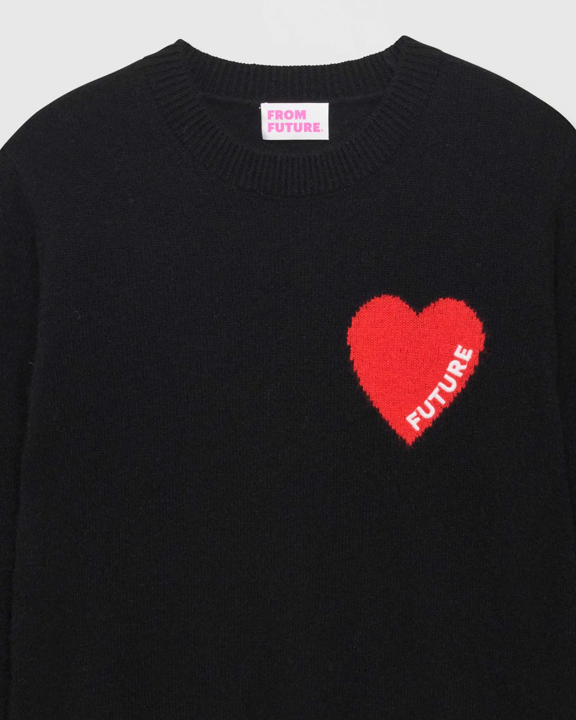 Pull Col Rond Coeur Leger*FROM FUTURE Best