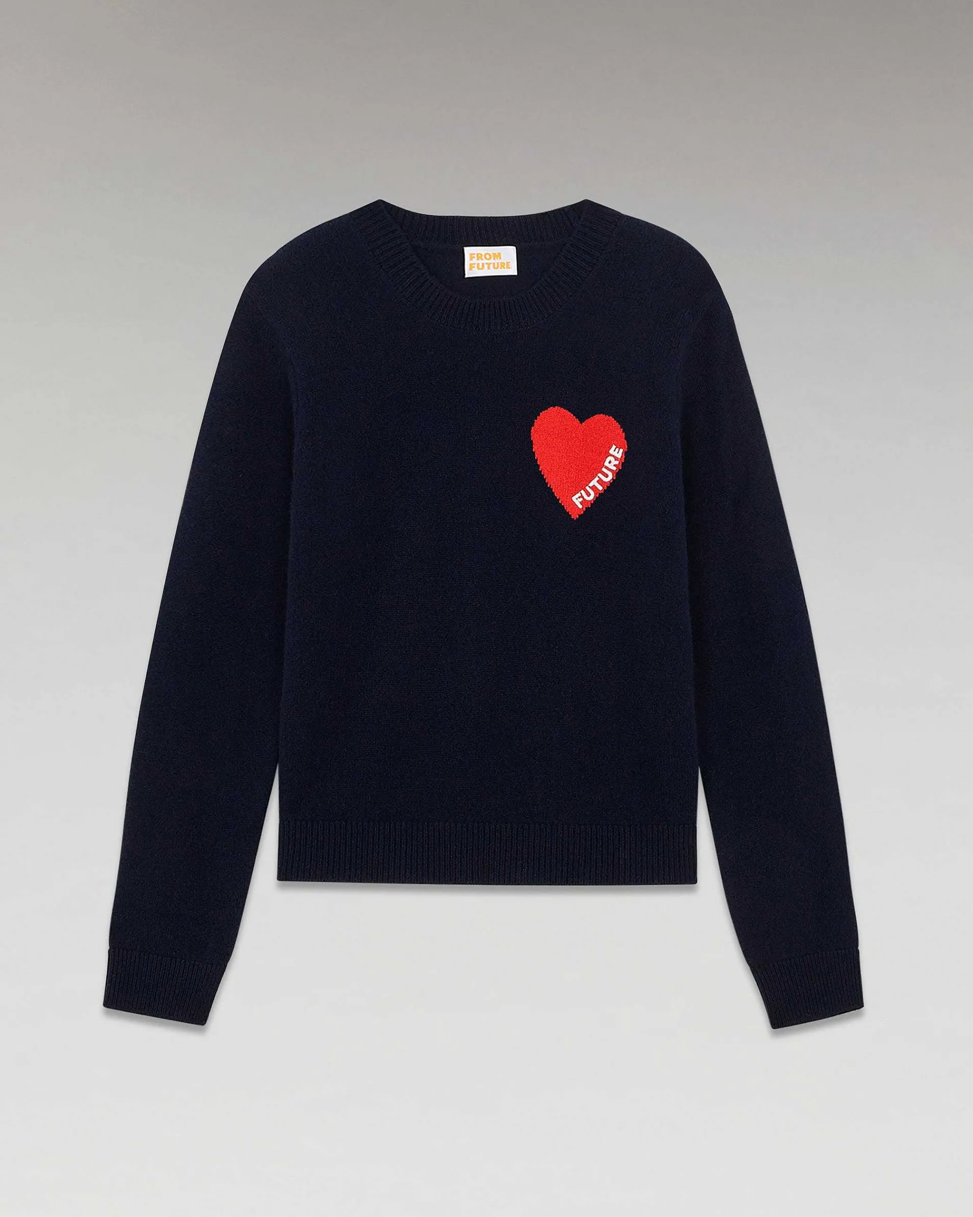 Pull Col Rond Coeur Leger*FROM FUTURE Best