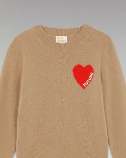 Pull Col Rond Coeur Leger*FROM FUTURE Best