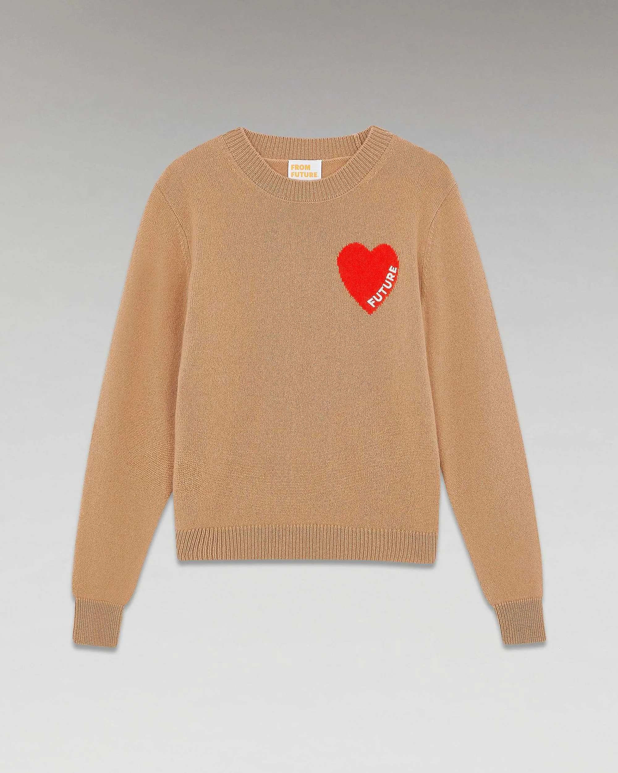Pull Col Rond Coeur Leger*FROM FUTURE New