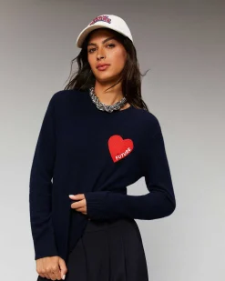 Pull Col Rond Coeur Leger*FROM FUTURE New