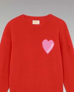 Pull Col Rond Coeur Leger*FROM FUTURE Outlet