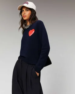 Pull Col Rond Coeur Leger*FROM FUTURE Outlet