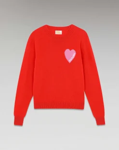 Pull Col Rond Coeur Leger*FROM FUTURE Outlet