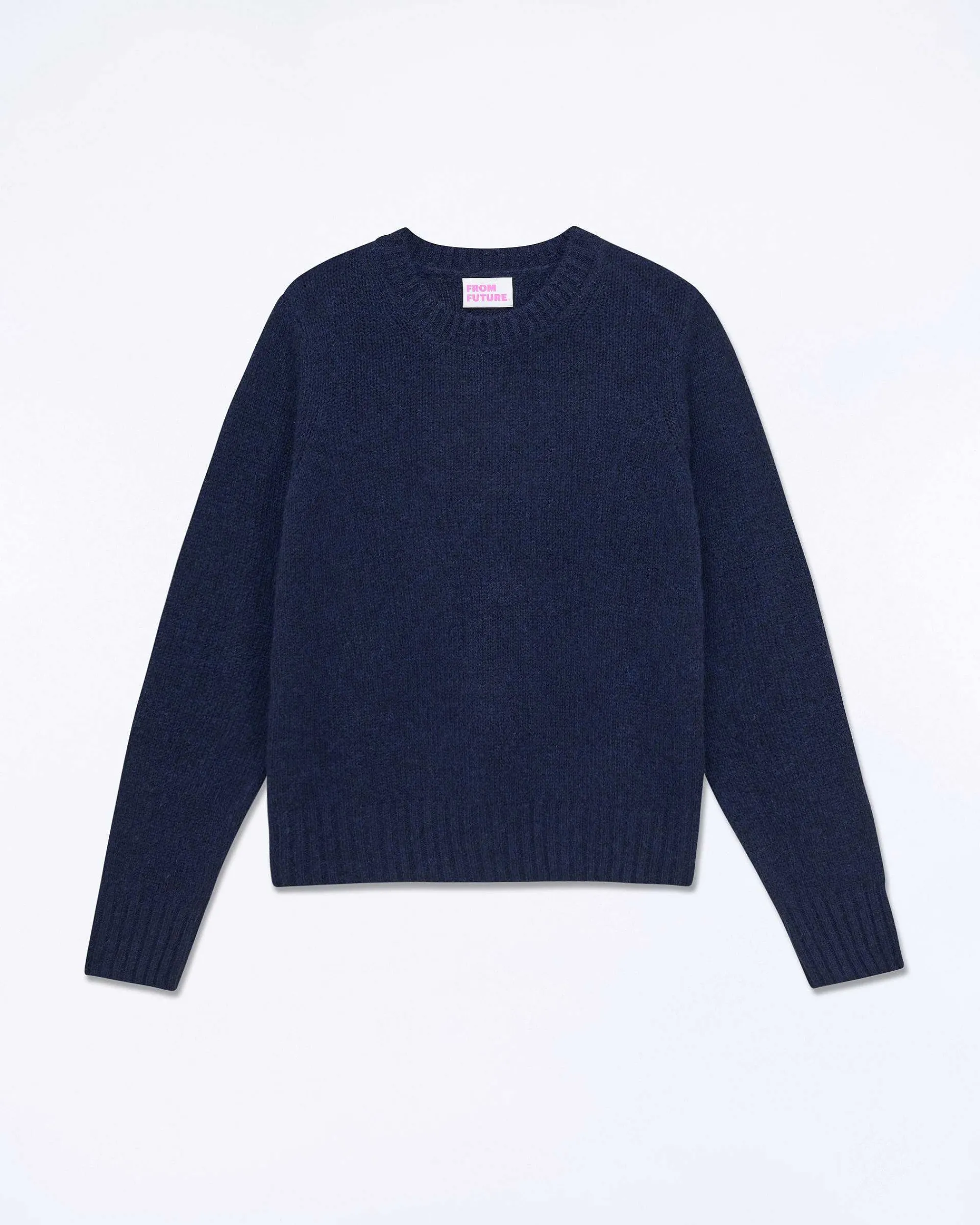 Pull Col Rond Court*FROM FUTURE