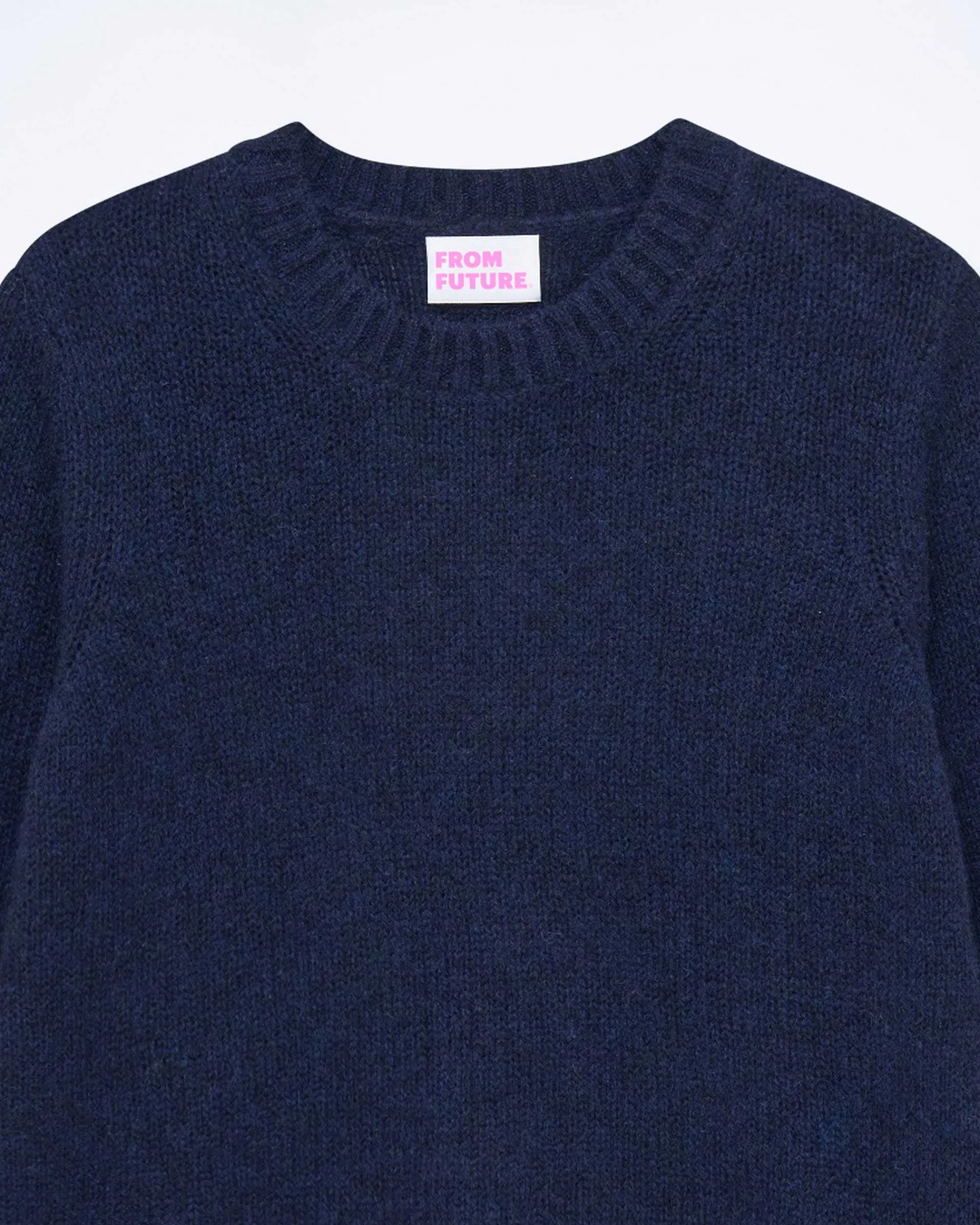 Pull Col Rond Court*FROM FUTURE