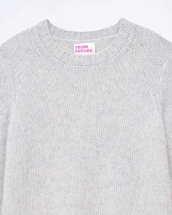 Pull Col Rond Court*FROM FUTURE