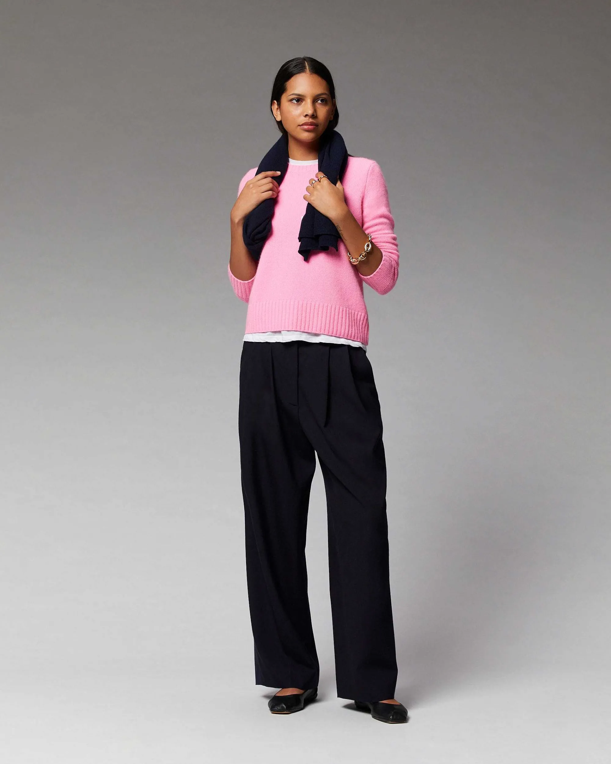 Pull Col Rond Court*FROM FUTURE Best