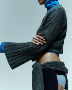 Pull Col Rond Court Manches Evasees*FROM FUTURE Best