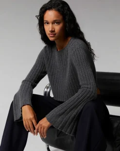 Pull Col Rond Court Manches Evasees*FROM FUTURE Online