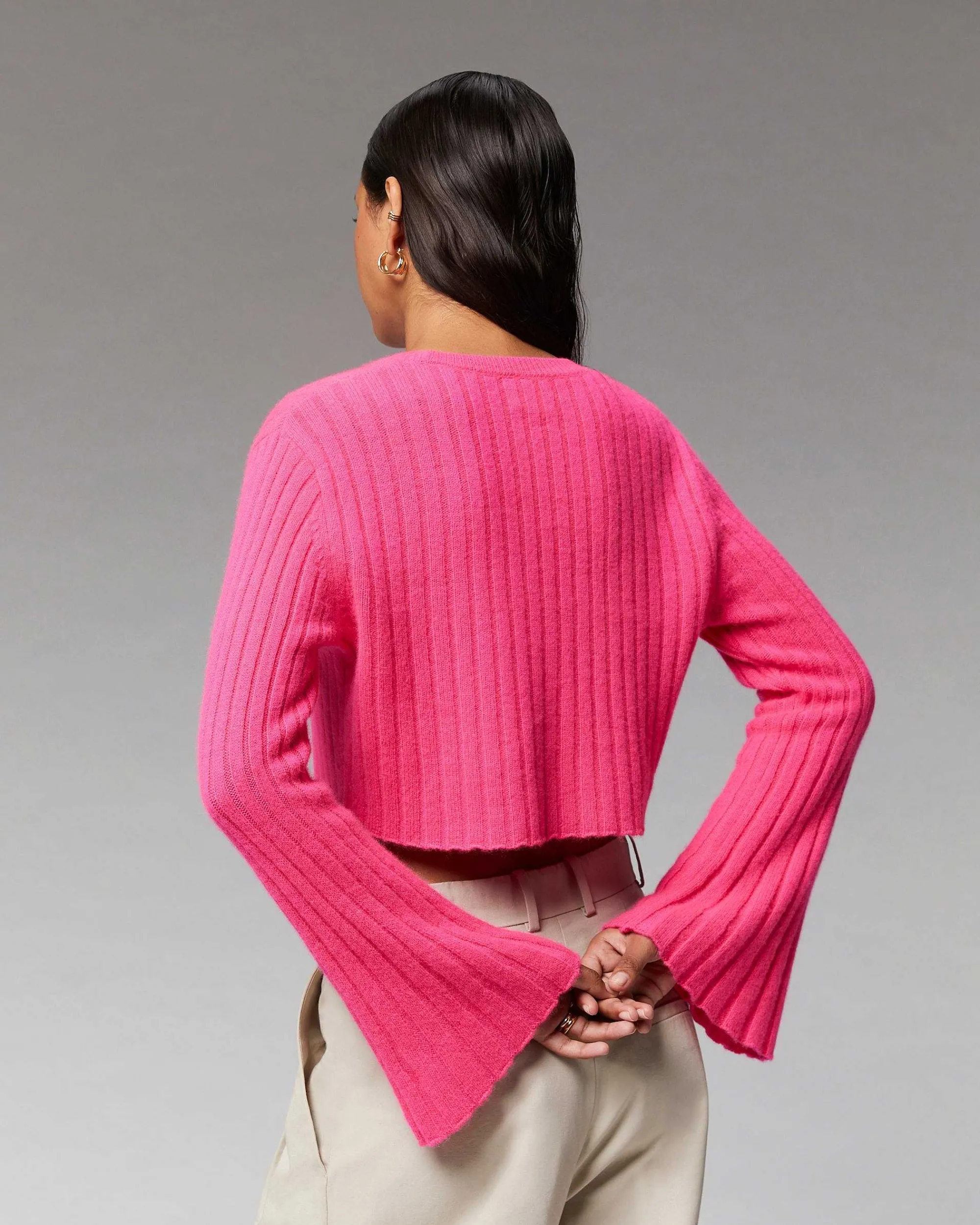 Pull Col Rond Court Manches Evasees*FROM FUTURE Outlet