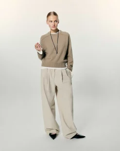 Pull Col Rond Coutures Apparentes*FROM FUTURE New