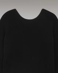 Pull Col Rond Dos Nu Leger*FROM FUTURE Clearance