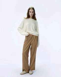 Pull Col Rond En Cachemire Brosse*FROM FUTURE Best