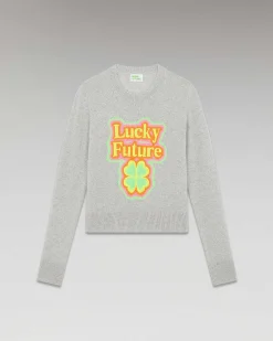 Pull Col Rond Lucky Future Leger*FROM FUTURE Online