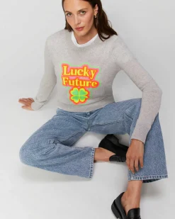 Pull Col Rond Lucky Future Leger*FROM FUTURE New