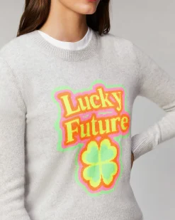 Pull Col Rond Lucky Future Leger*FROM FUTURE Sale