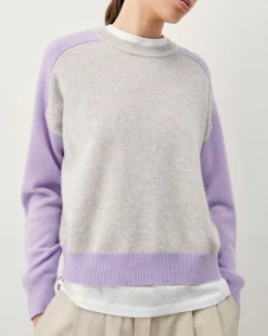 Pull Col Rond Manches Contrastees*FROM FUTURE Sale