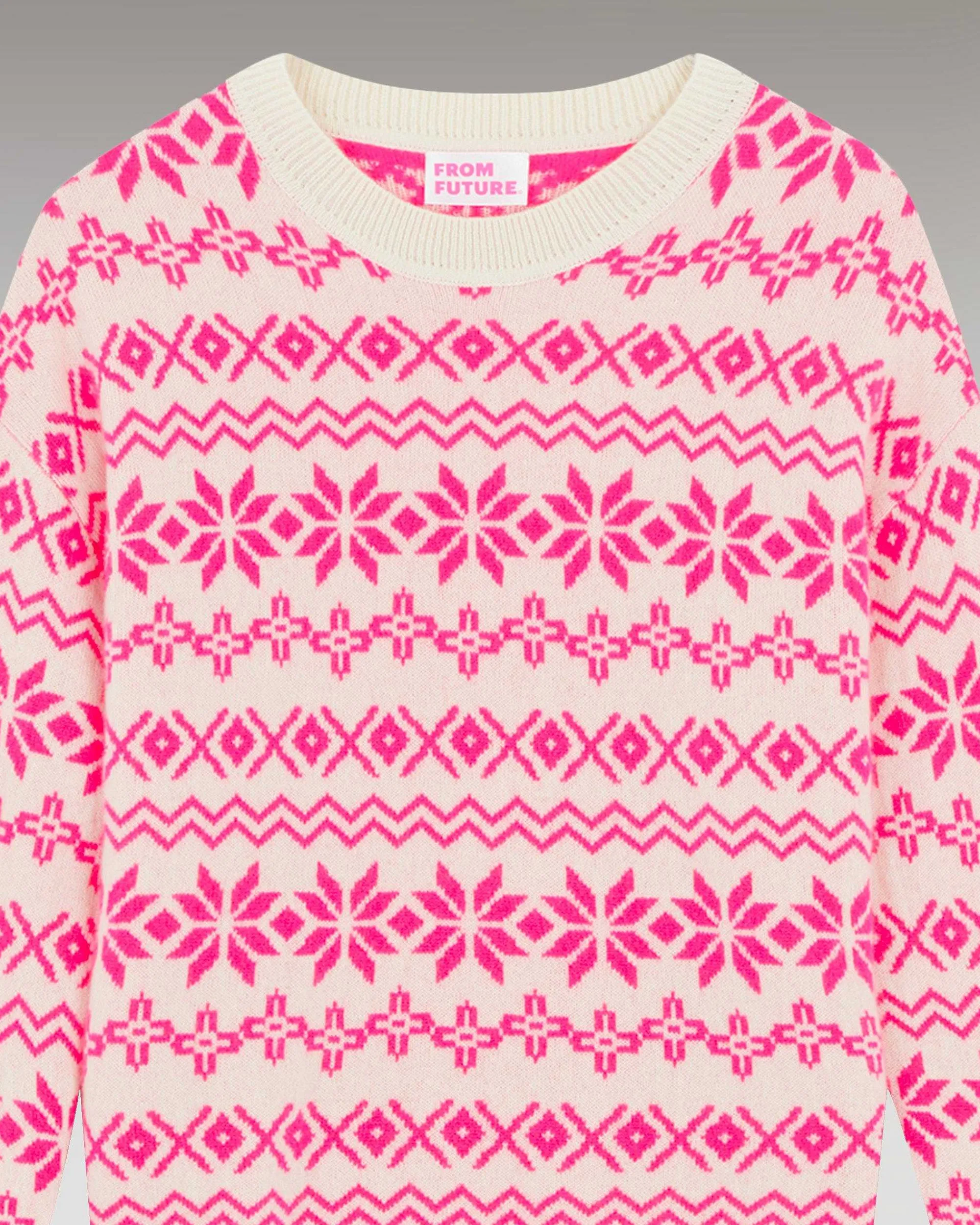 Pull Col Rond Norvegien Bicolore*FROM FUTURE