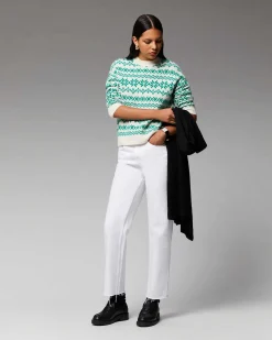 Pull Col Rond Norvegien Bicolore*FROM FUTURE Clearance