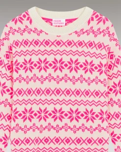 Pull Col Rond Norvegien Bicolore*FROM FUTURE Clearance