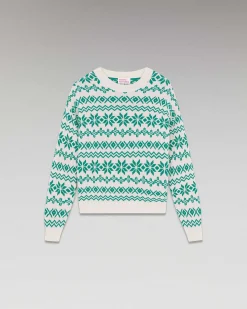 Pull Col Rond Norvegien Bicolore*FROM FUTURE Sale