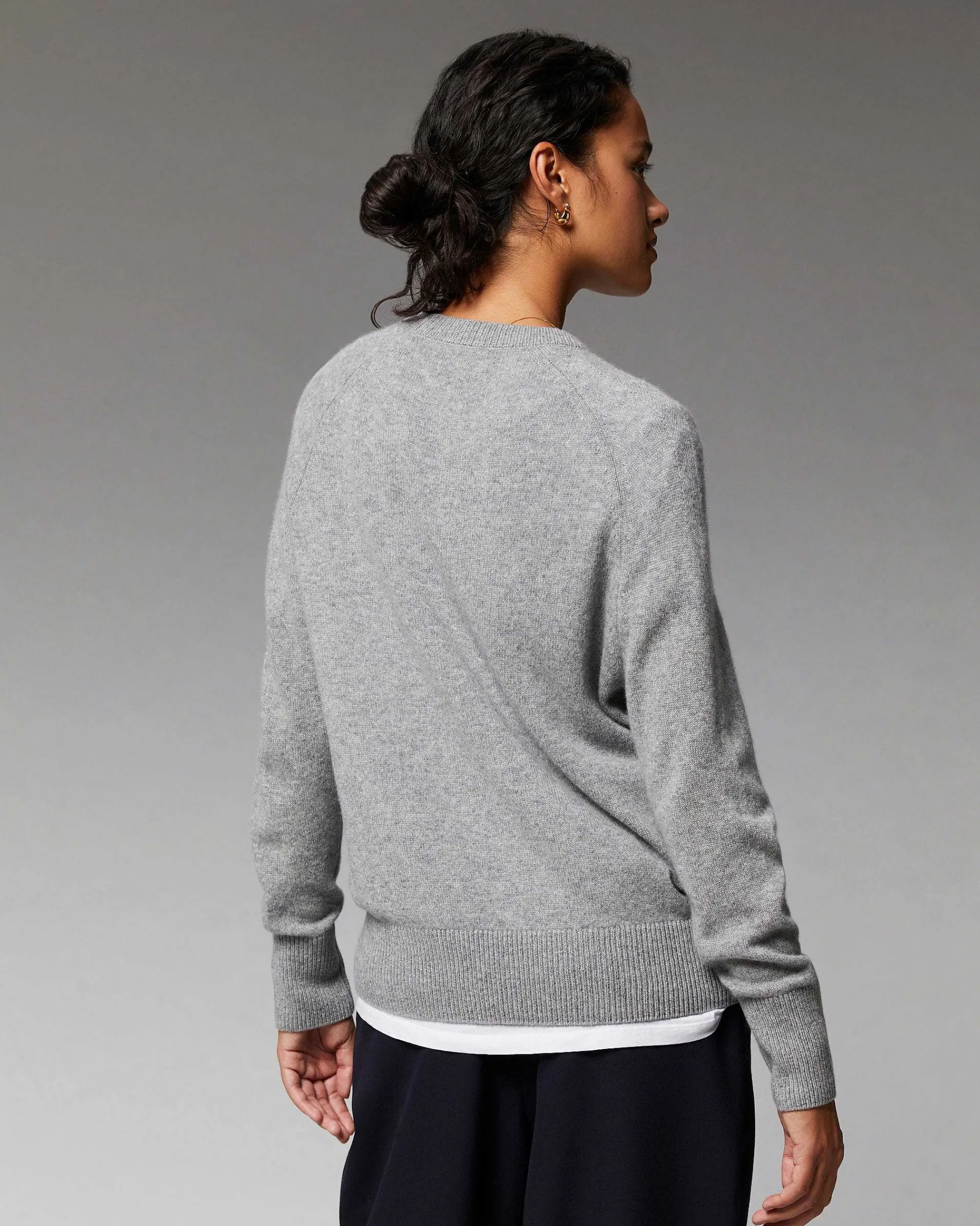 Pull Col Rond Oversize Leger*FROM FUTURE Discount