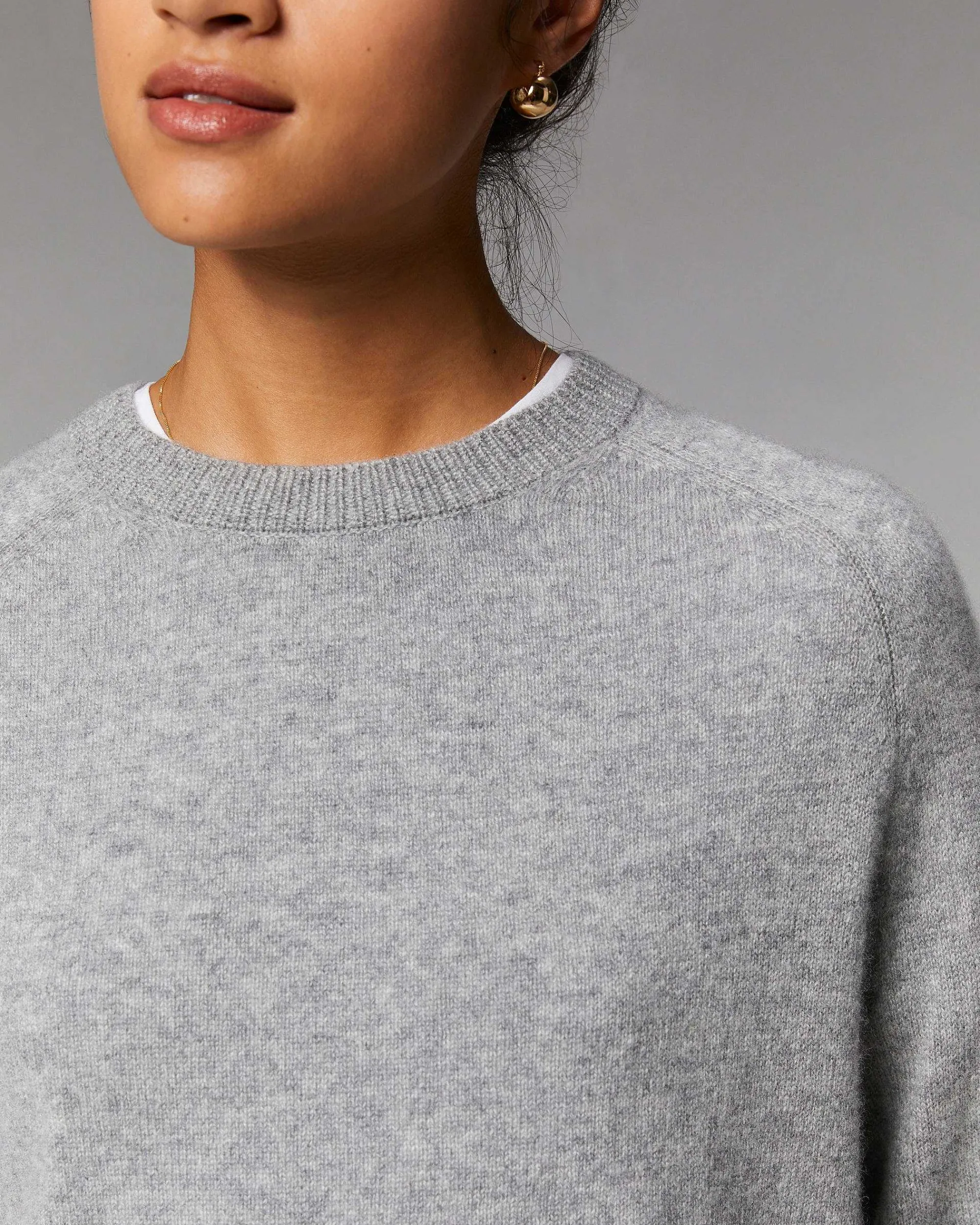 Pull Col Rond Oversize Leger*FROM FUTURE Discount