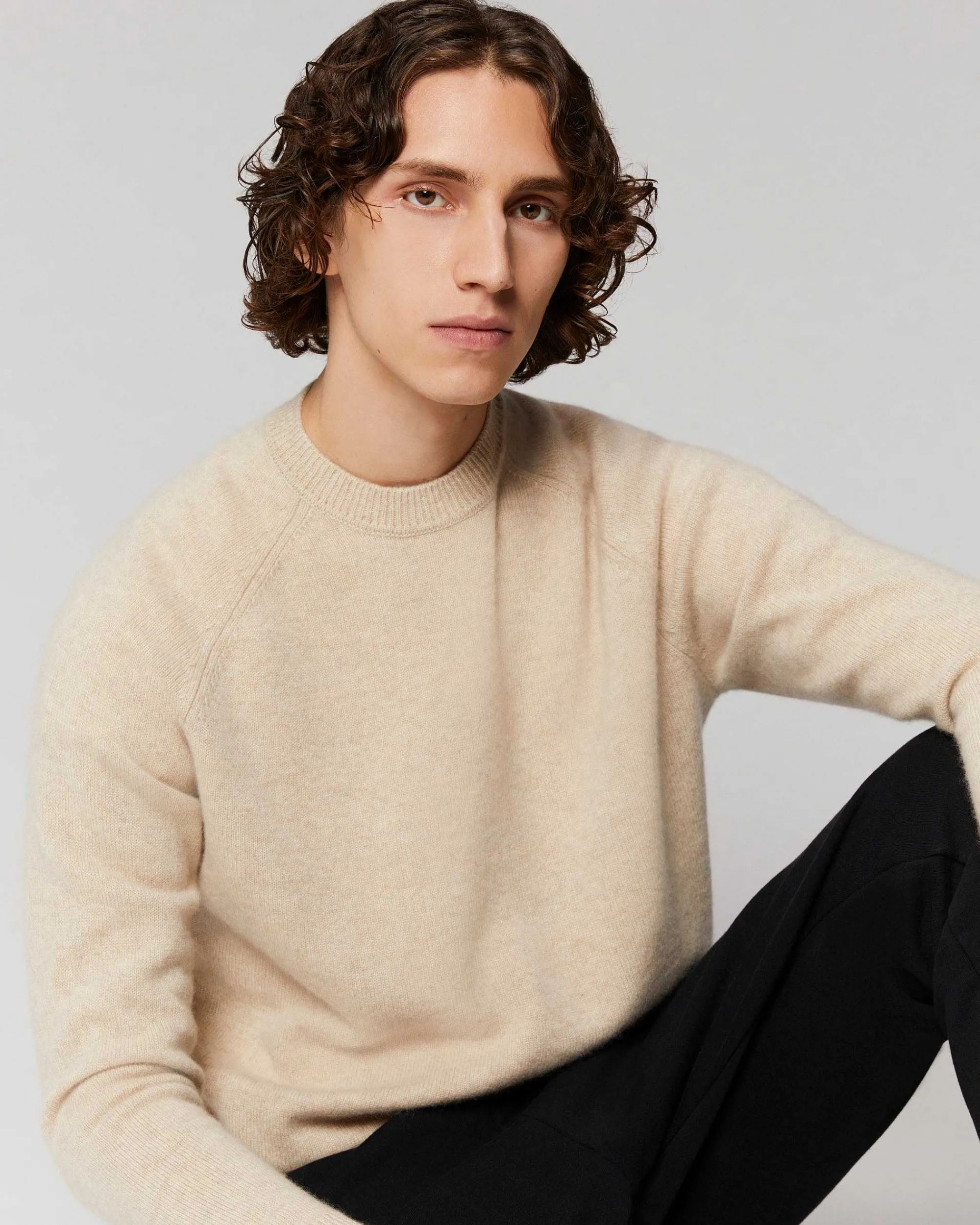 Pull Col Rond Raglan*FROM FUTURE Clearance