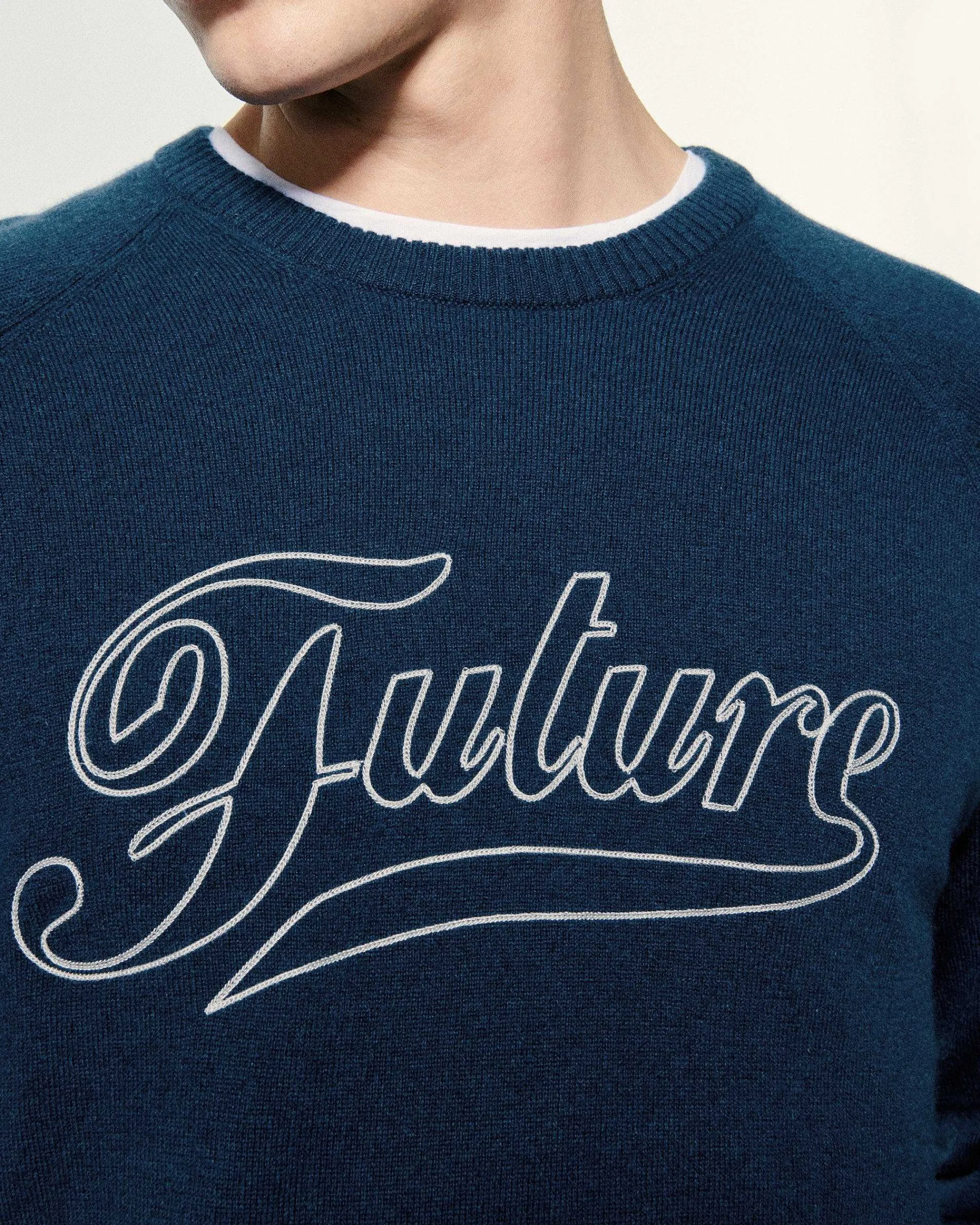 Pull Col Rond Raglan Future*FROM FUTURE Clearance