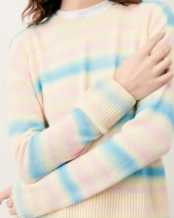 Pull Col Rond Rayures Fondues*FROM FUTURE Sale