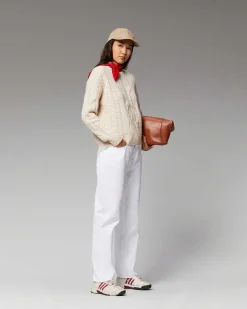 Pull Col Rond Torsades Epais*FROM FUTURE Sale